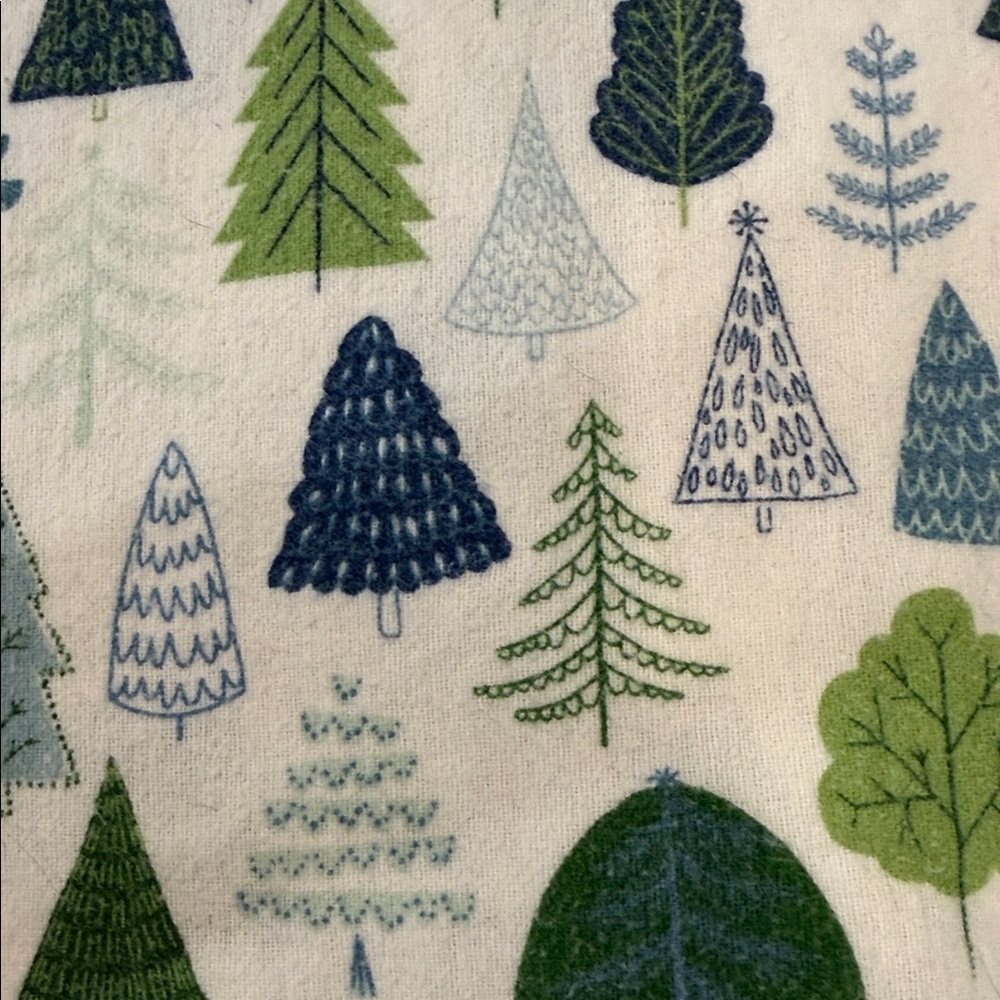 Wondershop Green and Blue Tree Pattern Sheets